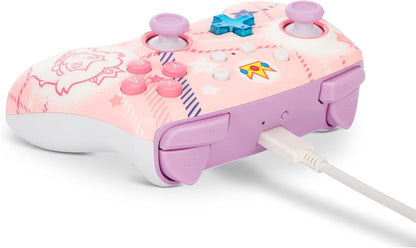 Manette sans fil pour Nintendo Switch - Plaid Princesse Peach