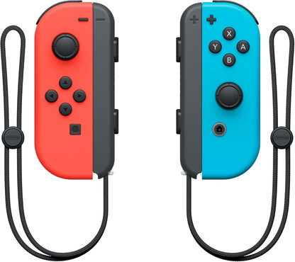 Paire de manettes Joy-Con - Gauche Rouge Néon et Droite Bleu Néon