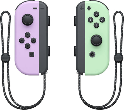 Paire de manettes Joy-Con - Gauche Violet Pastel et Droite Vert Pastel