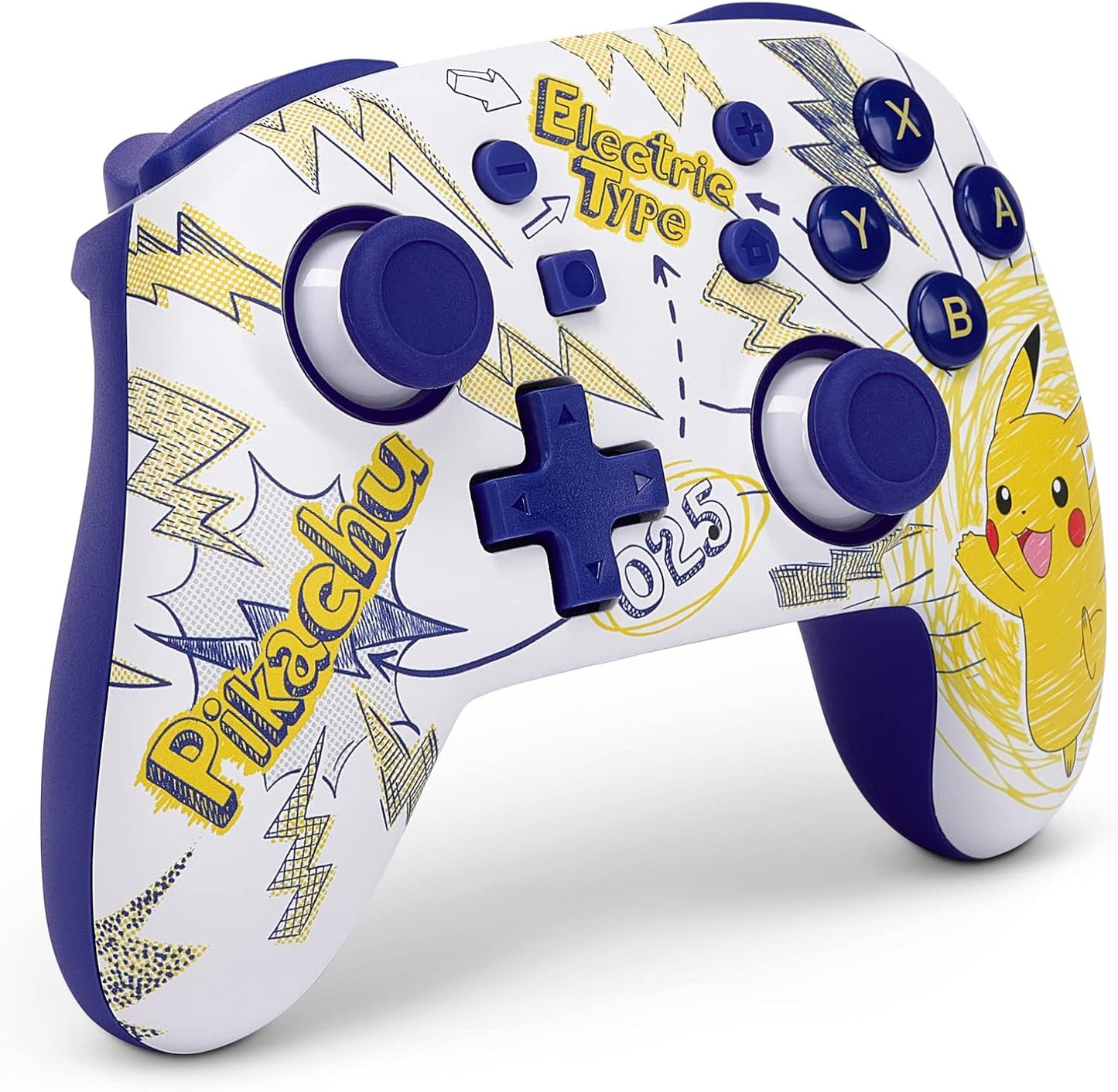 Manette sans fil pour Nintendo Switch - Pokémon : Pikachu jours d'école