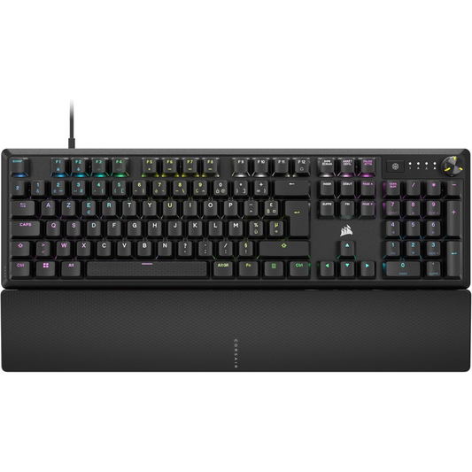 Corsair Clavier gaming mécanique K70 CORE RGB — Gris acier