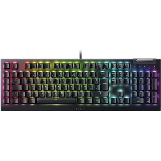 Razer BlackWidow V4 X - Switch vert - Noir