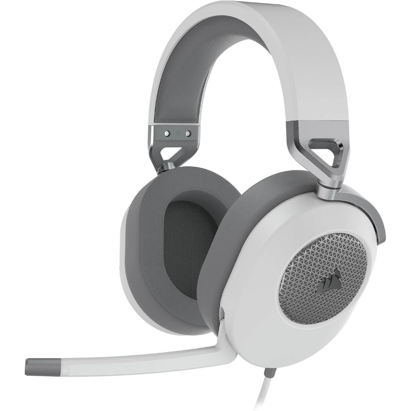 Corsair Casque gaming filaire HS65 SURROUND — Blanc