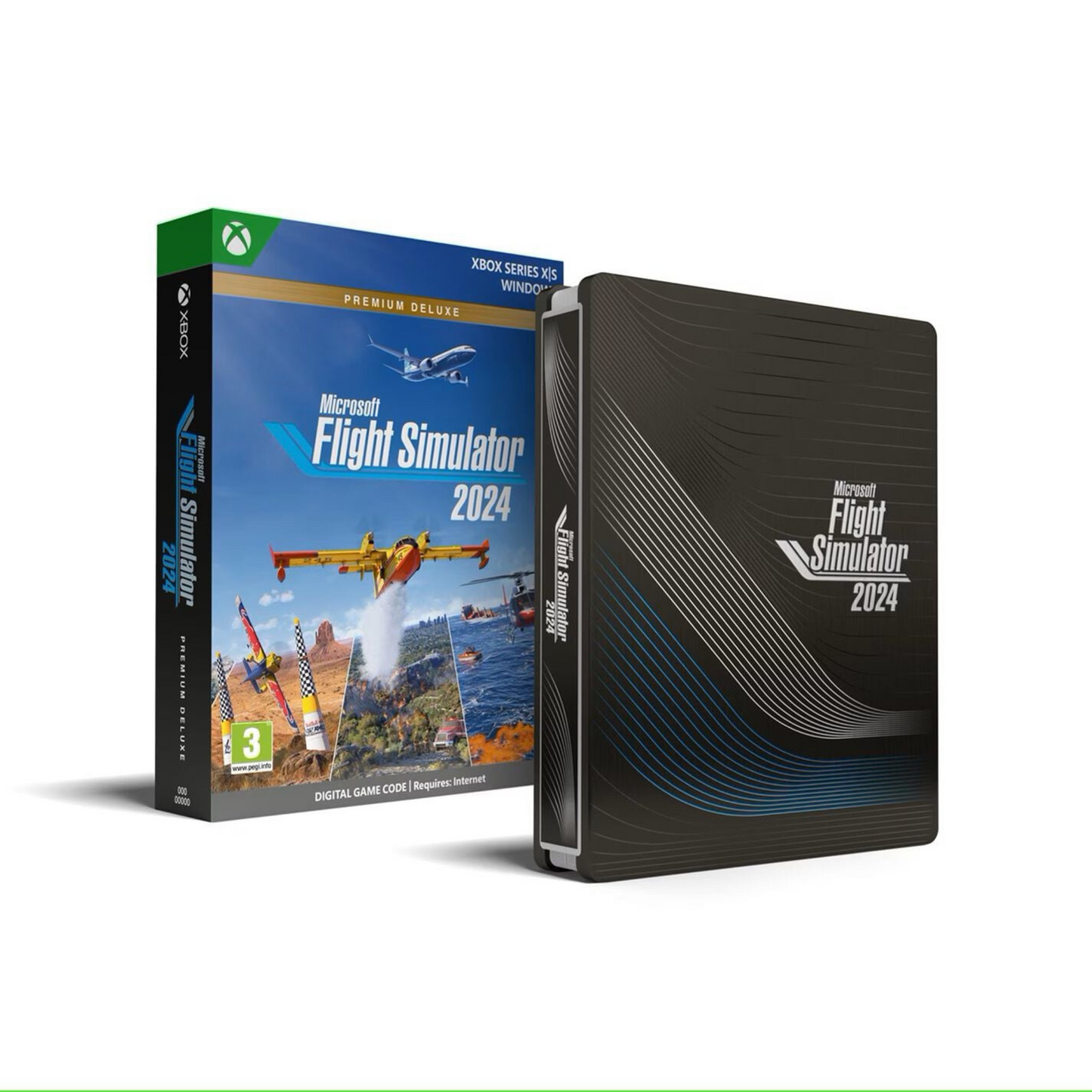 Microsoft Flight Simulator 2024 – Edition Premium Deluxe SteelBook®


 XBOX SÉRIE X