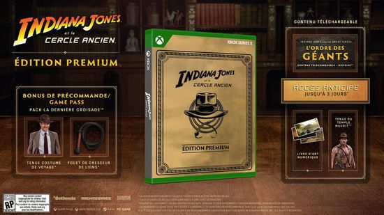 Indiana Jones Et Le Cercle Ancien Edition Premium


 XBOX SÉRIE X